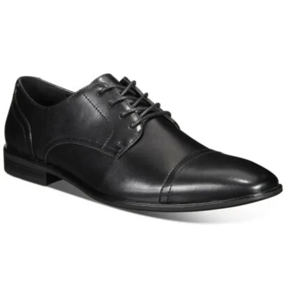 Shoes Alfani Mens Adam Cap Toe Oxford Black Size 95 Poshmark